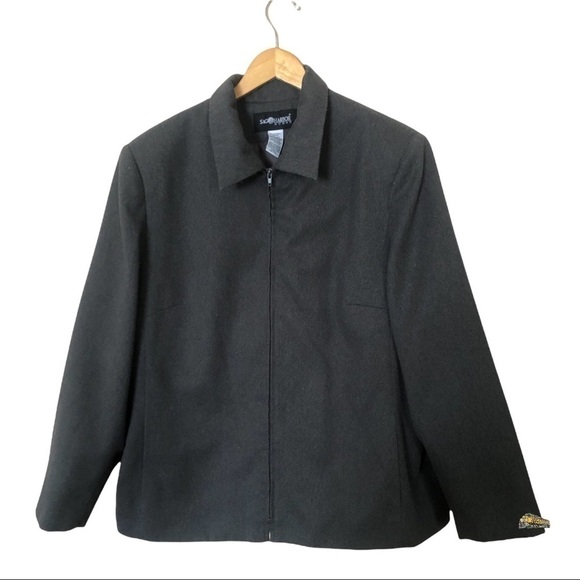 Beautiful Women’s Gray Dressy Blazer Size18 W in Excellent Used Condition - Picture 1 of 5